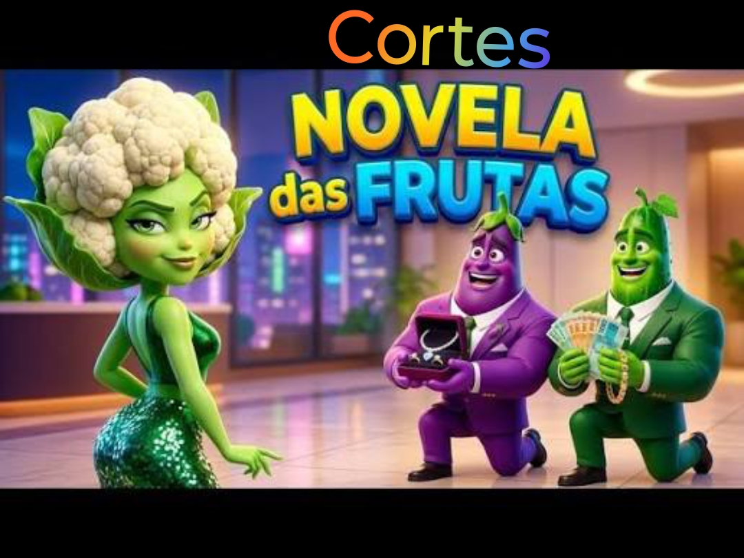 Pack Cortes Novelas das Frutas prontos para postar